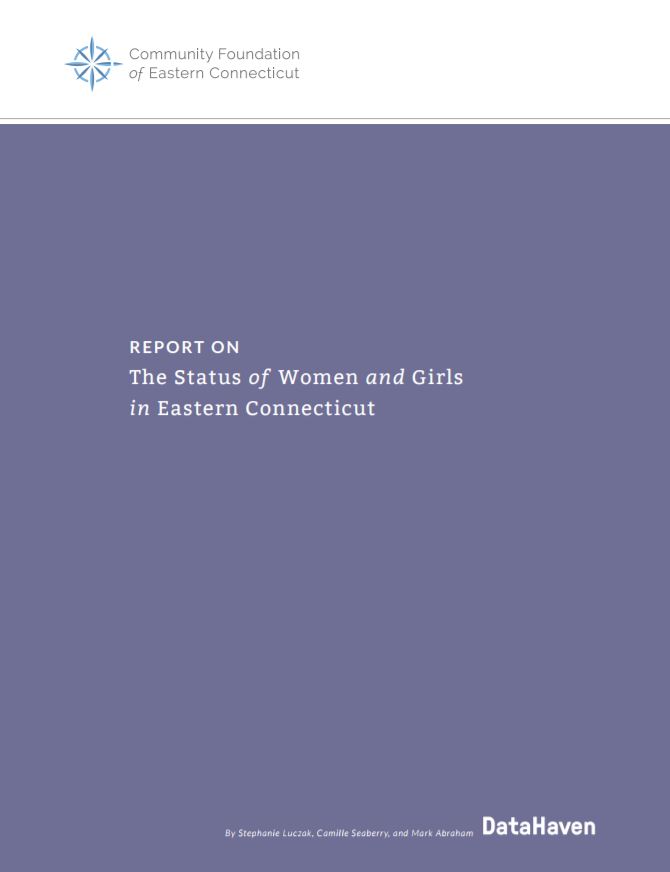 cover Connecticut data gender equity report