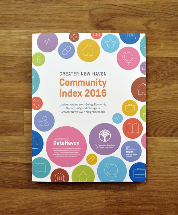 2016 Greater New Haven Community Index cover image DataHaven by Kudos